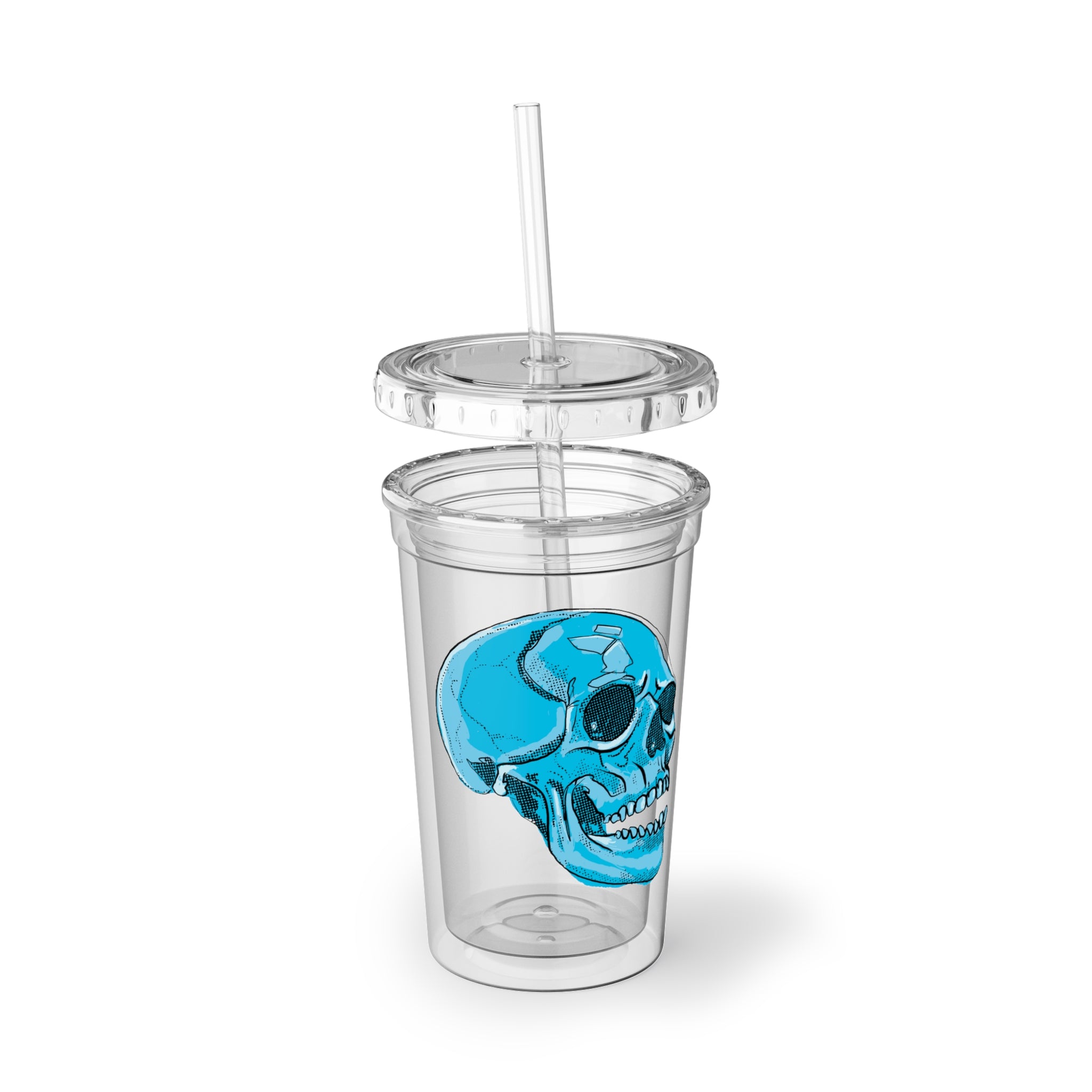 Water Skull 16 oz Acrylic Cup